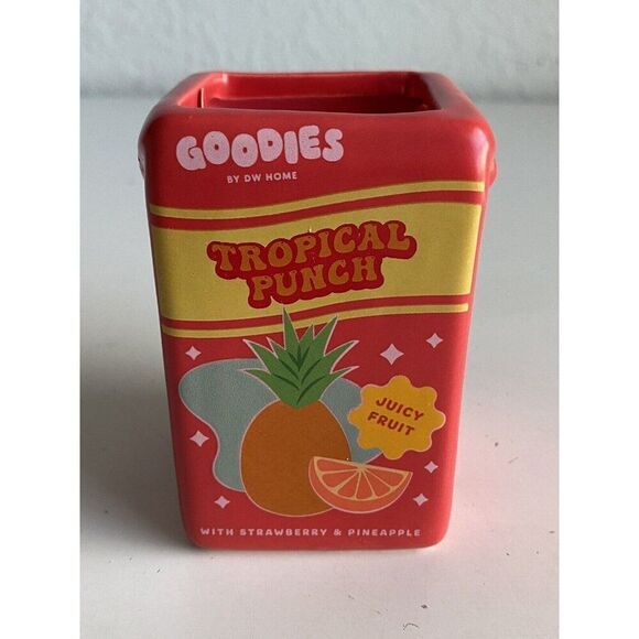 DW Home Goodies Tropical Punch Scented Candle 7 Oz Strawberry Pineapple NEW - Picture 1 of 12